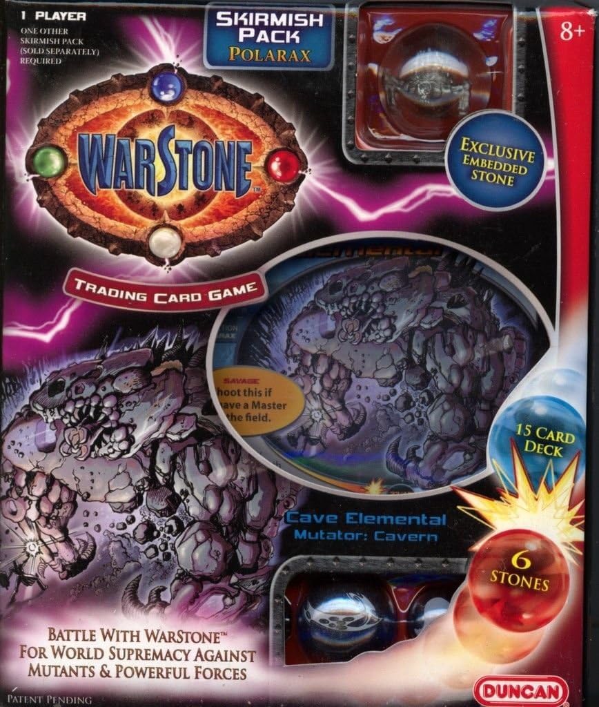 WARSTONE TRADING CARD GAME 15 CARD DECK 6 STONES SKIRMISH PACK