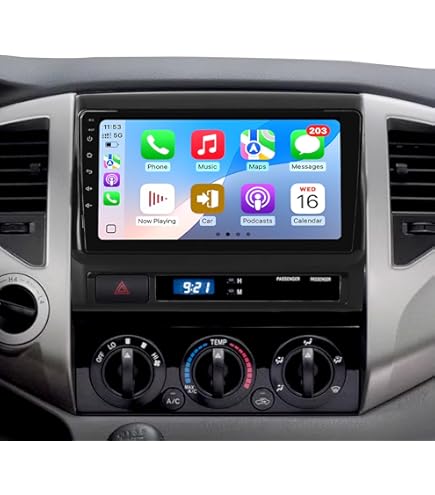 10 Inch Android Car Radio For Toyota Tacoma 2005-2015 - Wireless CarPlay Android Auto 4GB RAM