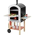 Teamson Kids My Little Helper Pizza Oven & 24 pc. Accessory Set with Cooking Utensils and Pizza Toppings