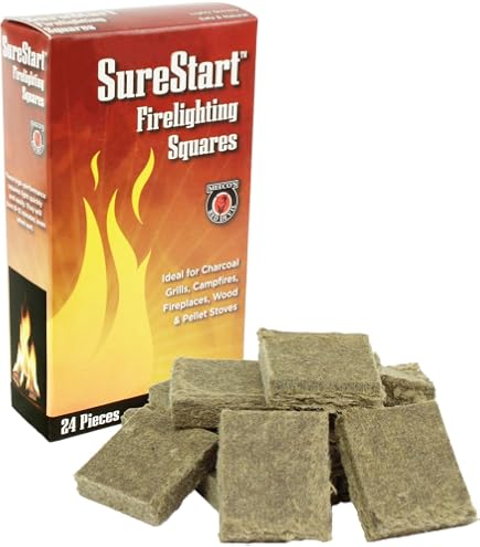 Meeco's Red Devil SureStart Fire Starter Squares (144-Pack) | KLEMS