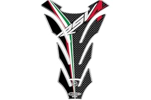 labelbike - Tank Pad Stickers 3D Tank Guard Motorcycle Compatible with Aprilia RSV4