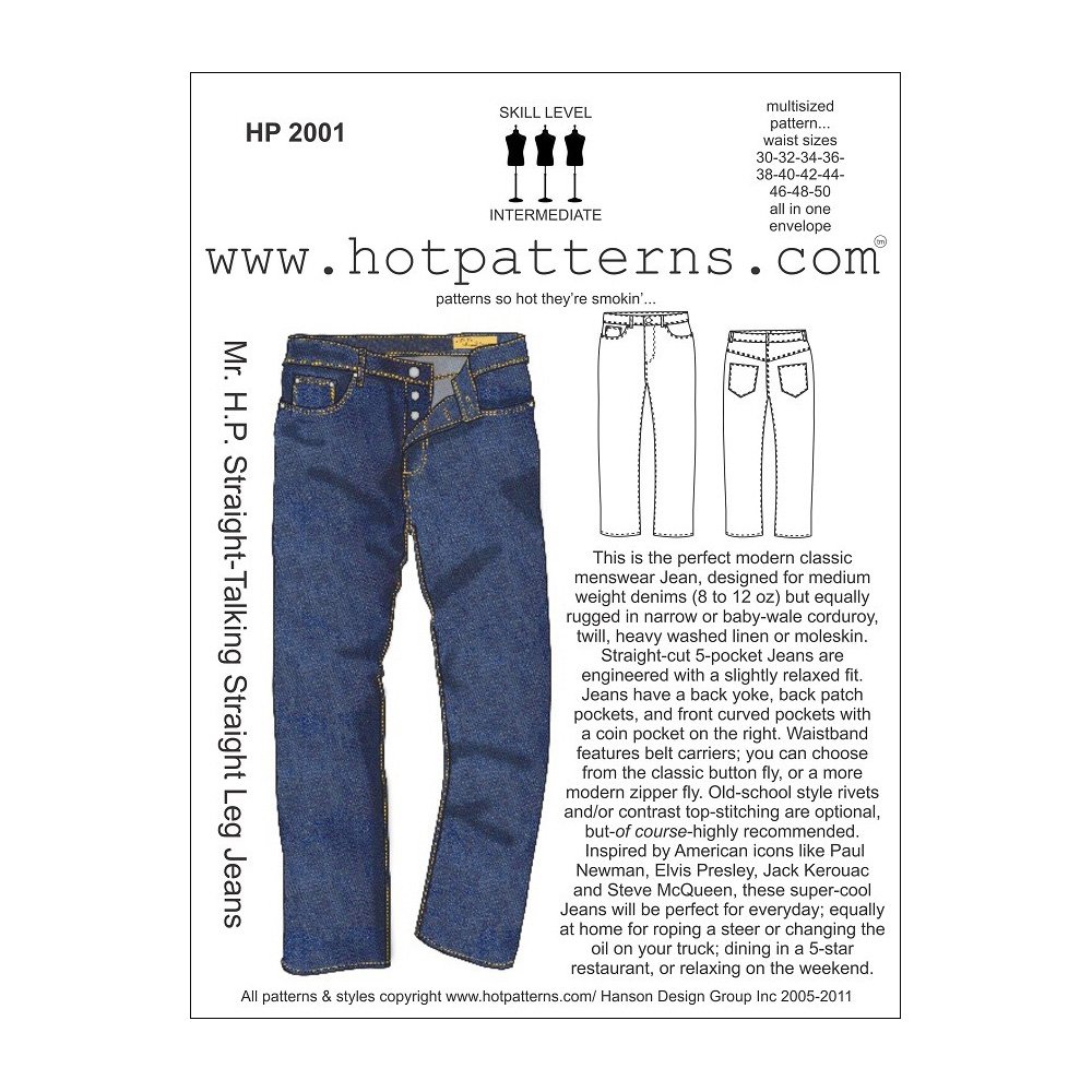 Hot Patterns Mr. H.P. Straight-Talking Straight Le