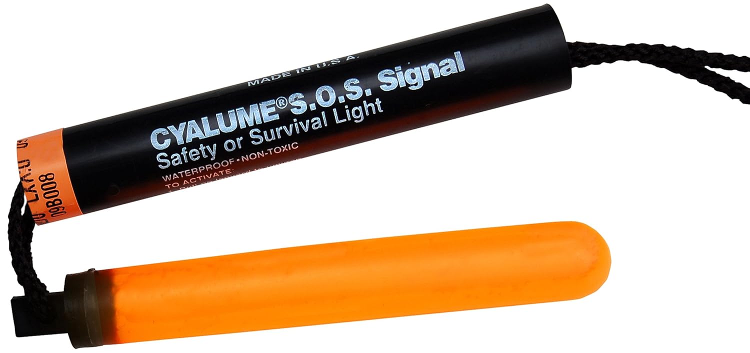Cyalume ChemLight Military Grade SOS Signal Light Chemical Light Sticks