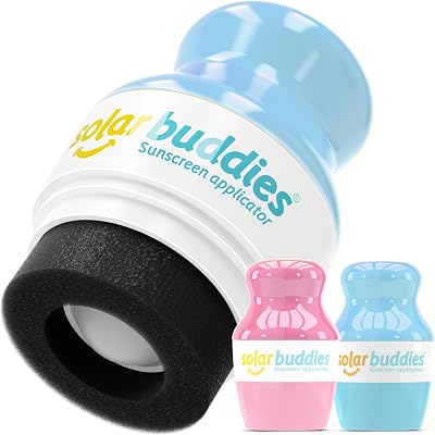 Solar Buddies Sunscreen Applicator Duo - Full Blue & Pink, 100ml Travel