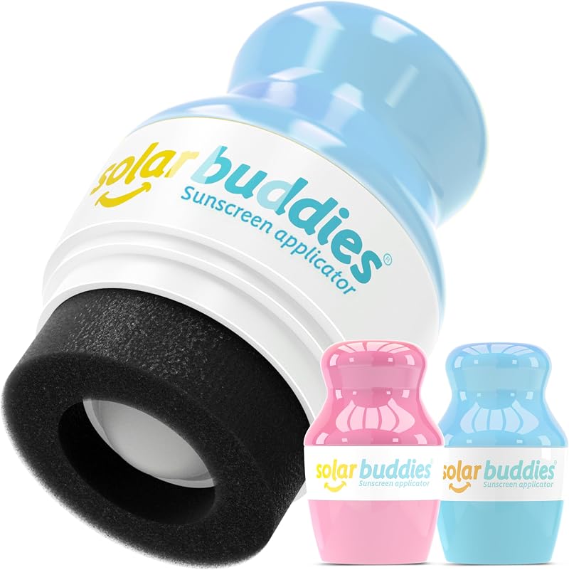Solar Buddies Sunscreen Applicator Duo - Full Blue & Pink, 100ml Travel