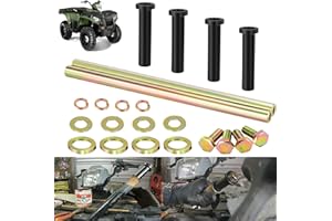 ONYUOKU Front Lower A-ARM Bushing Shaft Kit 7501093 Compatible with Polaris Sportsman 400 500 570 600 700 800,Trail Blazer 250 330 400
