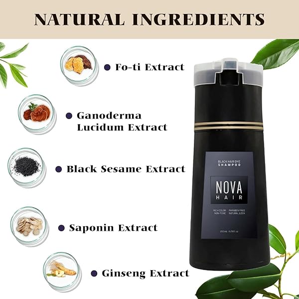 NOVA HAIR DYE SHAMPOO, NOVA HAIR INSTANT DYE SHAMPOO, NOVA HAIR DYE SHAMPOO FOR GRAY HAIR,NOVA HAIR INSTANT DYE SHAMPOO FOR MEN & WOMEN,HAIR COLOR SOLUTION (PURPLE)
