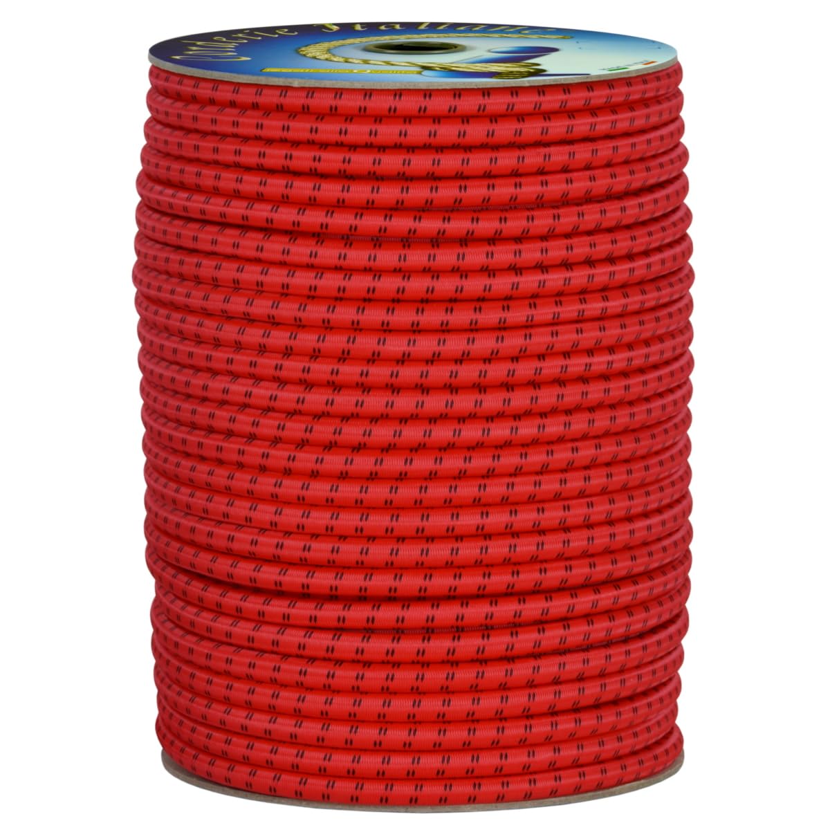 Corderie Italiane 6003649 – 00 Braid Elastic, 8 mm- 5 MT, Red