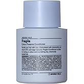 J Beverly Hills Blue Fragile Colour Preserve Conditioner with Chamomile for Split Ends, 3 Oz