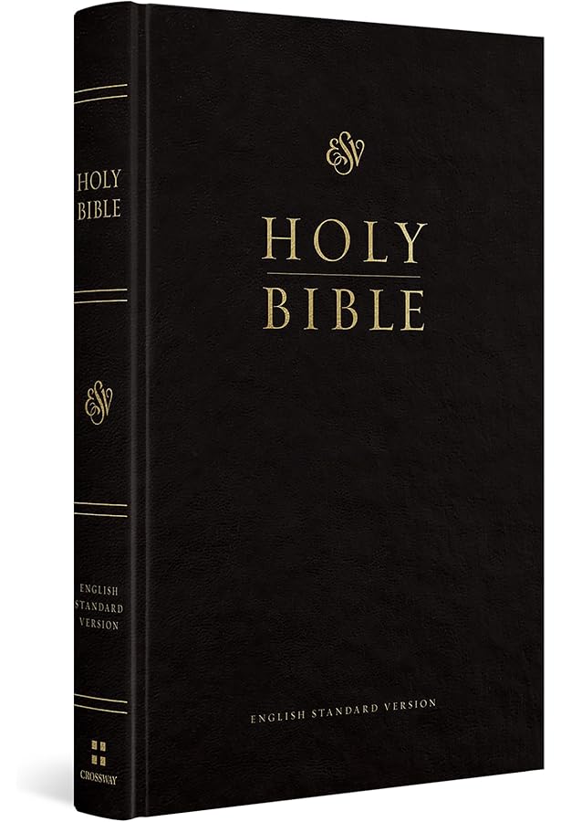 ESV Church Bible, Red Letter (Hardcover, Black): Holy Bible