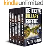 DETECTIVE HILLARY GREENE BOOKS 1–5 five absolutely gripping crime mysteries box set (Cozy crime and suspense mystery box sets