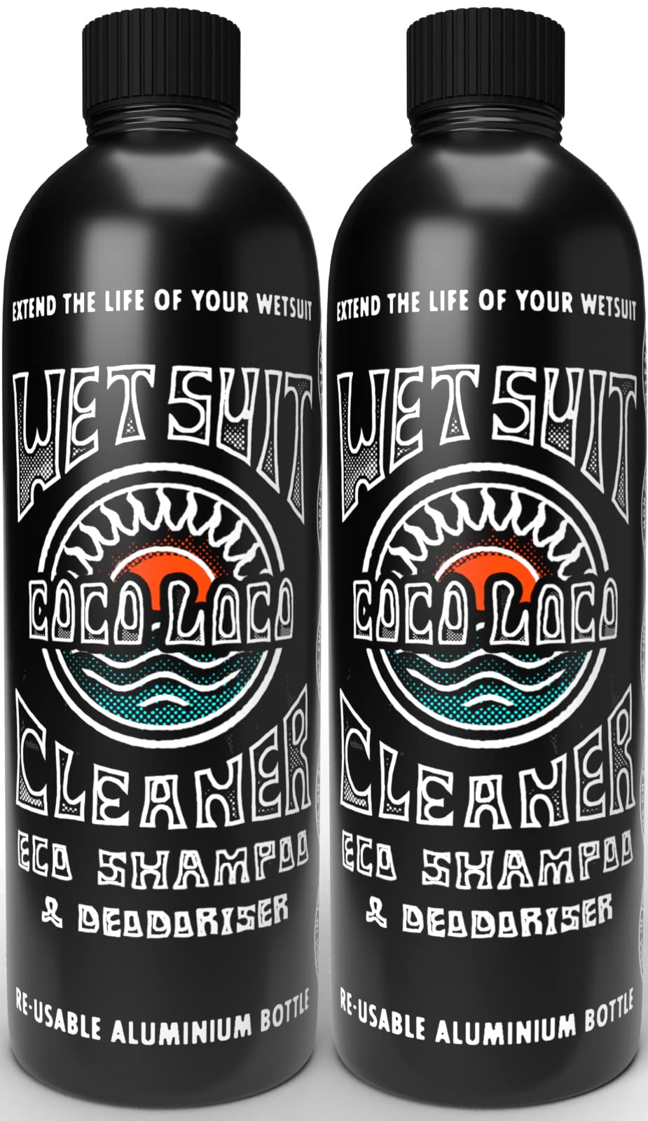 Coco Loco Wetsuit Shampoo Cleaner & Deodoriser, For All Neoprene Kit (2x250ml)