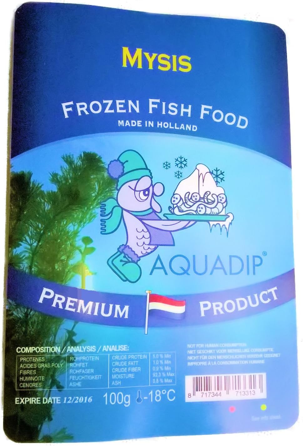 3 x 100g Frozen Fish Foods (Mysis 100g Blister) Amazon.co.uk Pet Supplies