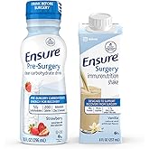 Ensure Surgery Perioperative 5-Day Bundle with 3 Ensure Pre-Surgery Clear Carbohydrate Drinks &amp; 20 Ensure Surgery Immunonutrition Shakes