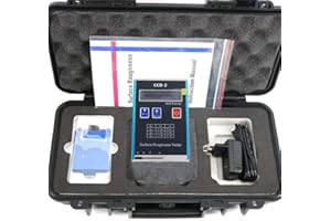 HFBTE Surface Roughness Tester Meter with 4 Parameters Ra Rz Rq Rt Surftest Profilometer Profile Gauge