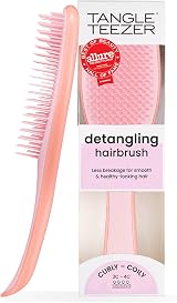 Tangle Teezer Naturally Curly Ultimate Detangler Hairbrush 3C-4C Mango Pink
