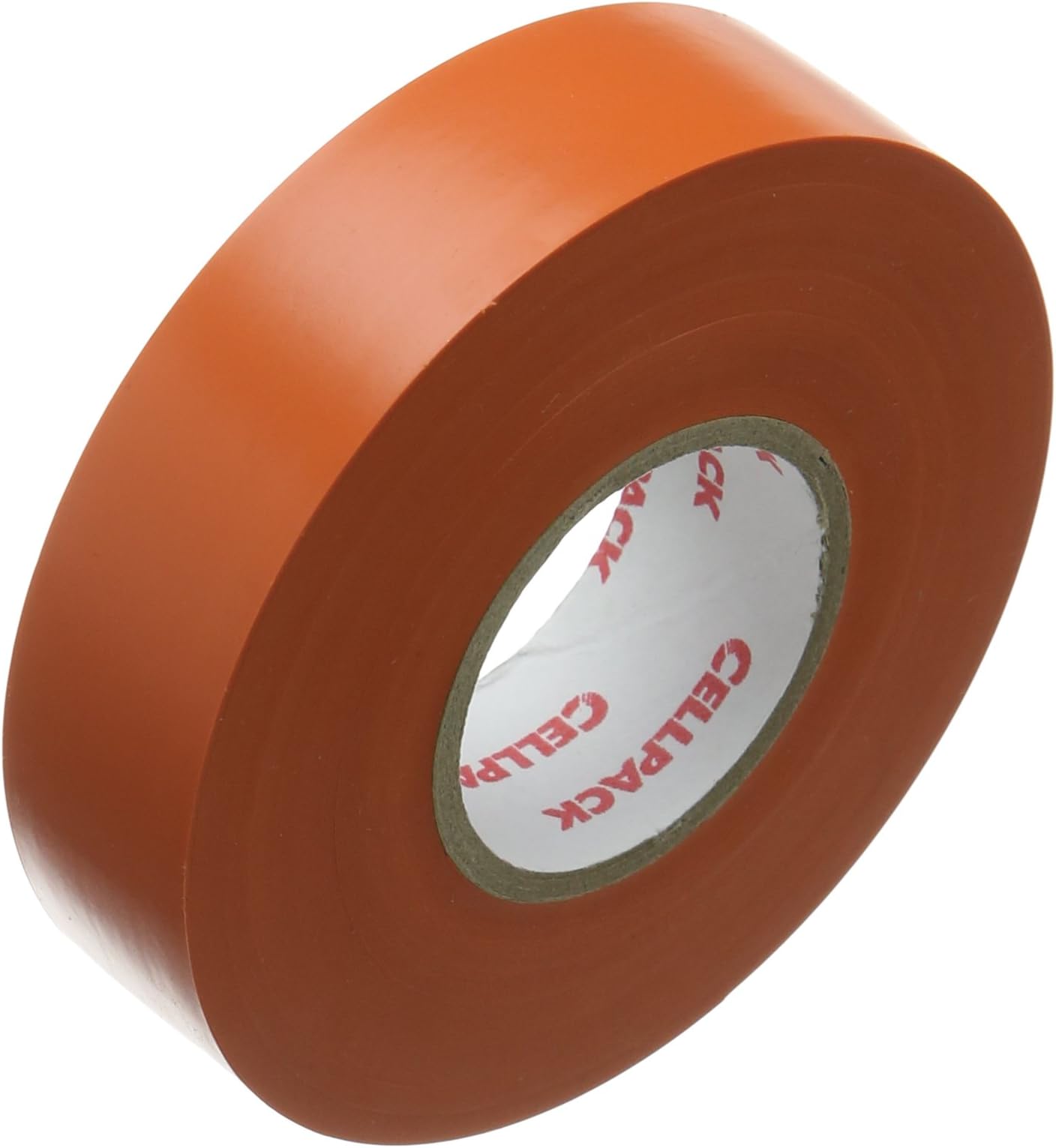 Cellpack Premio 235, 20 m x 19 mm x 0,18 mm Dimensions (Length x Width x Thickness), Orange, PVC Electrical Insulation Tape