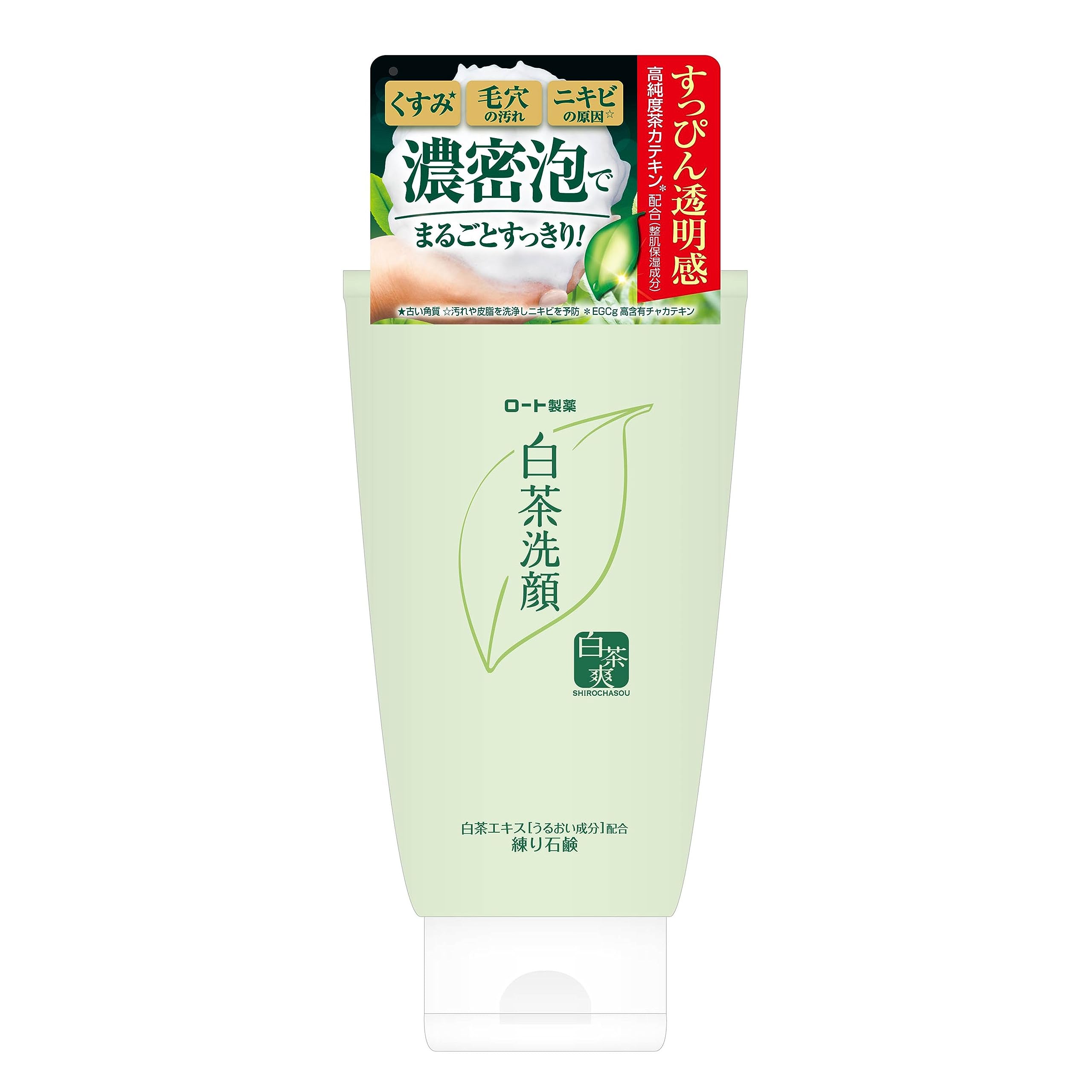 Rohto Hada Labo White Tea Facial Washing Foam 120g