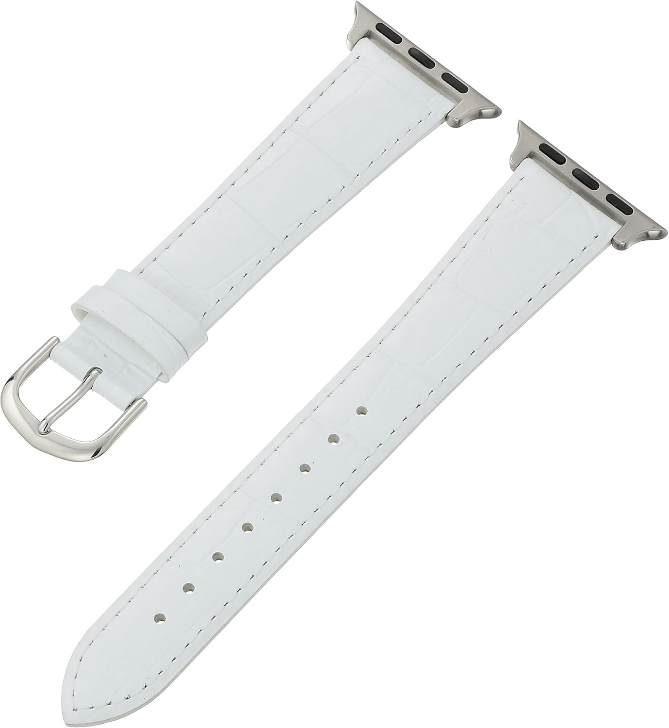 white leather apple watch band 38mm