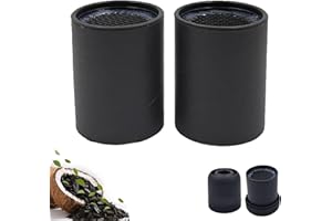 xcivi 2-Pack Air Filter Replacement Cartridges Compatible with Sploofy Personal Smoke Air Filter, Up to 500 Uses