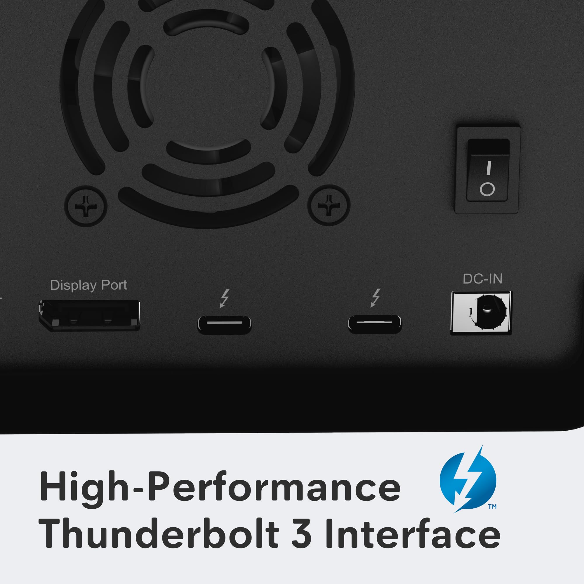 Glyph Blackbox Pro RAID 40TB Thunderbolt 3 Desktop Hard Drive - Black