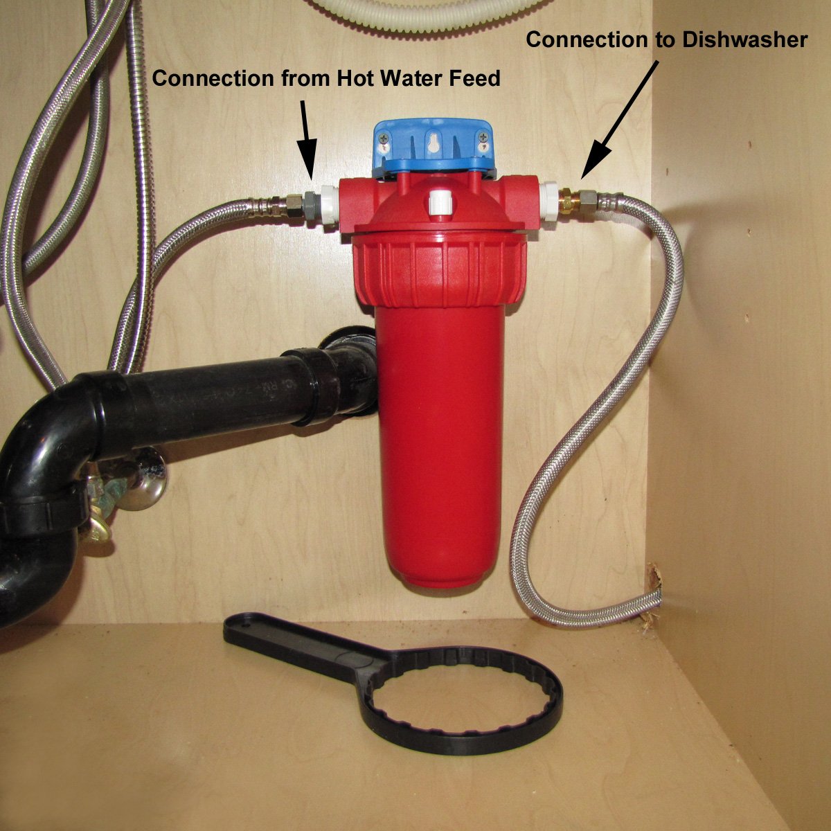 Dishwasher Water Filter Kleenwater Kw2510hw Under Sink Filtration System By Kleenwater Amazon In Home Kitchen