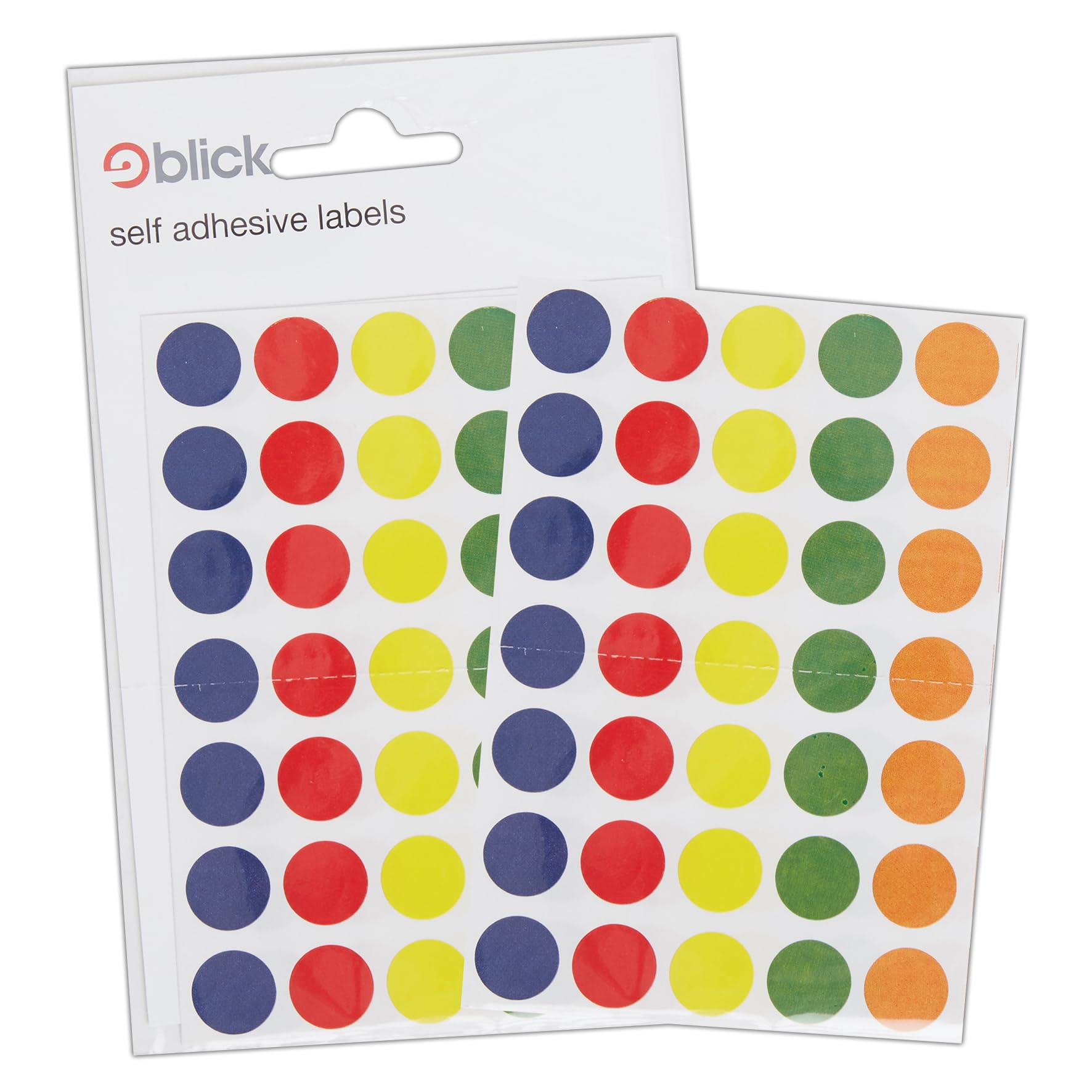 Blick Label Bag 8mm Assorted 320 003656 Pack of 20 - 119-5856