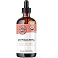 Vimergy USDA Organic Ashwagandha Liquid Extract, 57 Servings –Stress Supplement Drops – Adaptogen - Supports Cognitive Function – Sleep Support – Alcohol-Free, Non-GMO, Vegan & Paleo Friendly (115 ml)