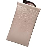 Soft Sunglasses case | Large Glasses Case Holder - Eyeglass Pouch Squeeze Top | Glasses pouch Lightweight Extra Layers