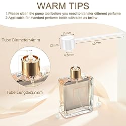Domensi 30 Pcs Glass Perfume Travel Refillable