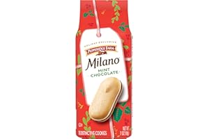Pepperidge Farm Milano Mint Chocolate Cookies, 7 OZ Bag (15 Cookies)