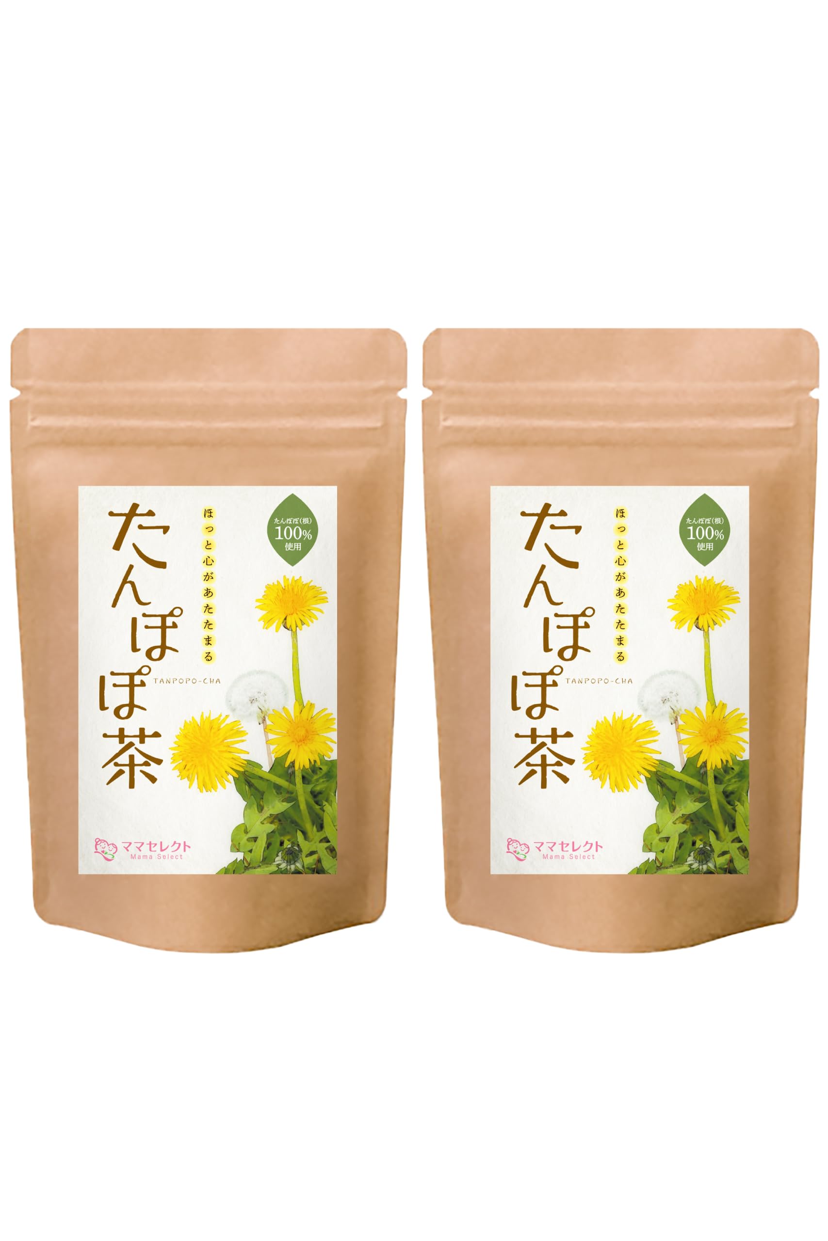 ママセレクト 【公式】 たんぽぽ茶 2g×30包入り 2袋セット ティーバッグ ポーランド産 コーヒー 母乳育児サポート の商品画像