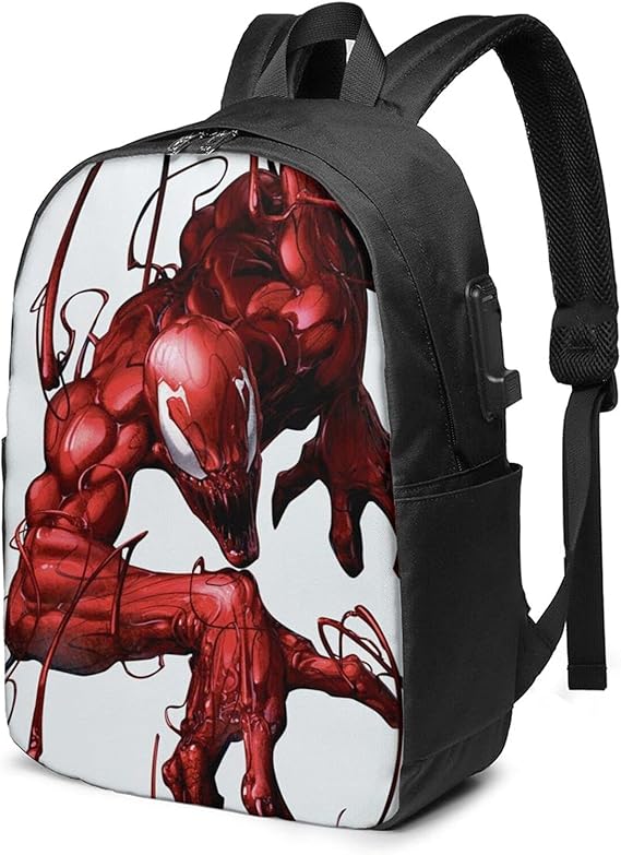 Venom USB Backpack 17 Inch Multifunctional Super Large Backpack Laptop