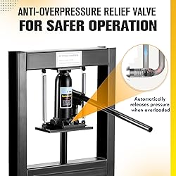 6T Hydraulic Press, 6 Ton H-Frame Garage Hydraulic