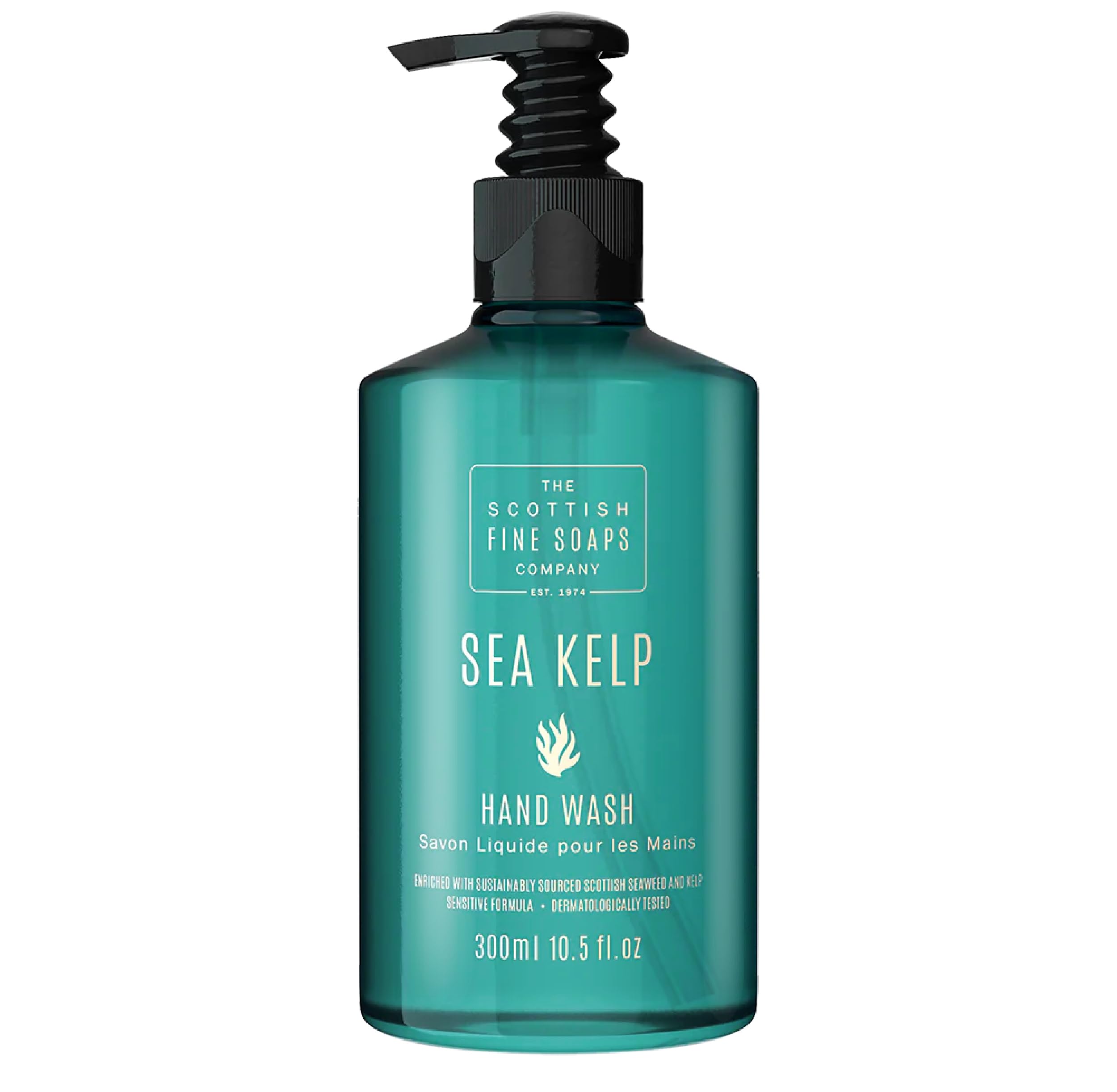 Sea Kelp Hand Soap - Hand Wash Liquid - Rich in Minerals and Anti-Oxidants - Sensitive Formula - Recyclable Bottle - Vegan Friendly - 300ml