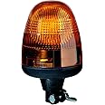 HELLA 006846011 KL Rotaflex Flex Mount Beacon Warning Light, Rotating Patterns, 24V, Amber