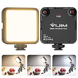 VIJIM LED Video Light, VL81 On Camera Light with 3