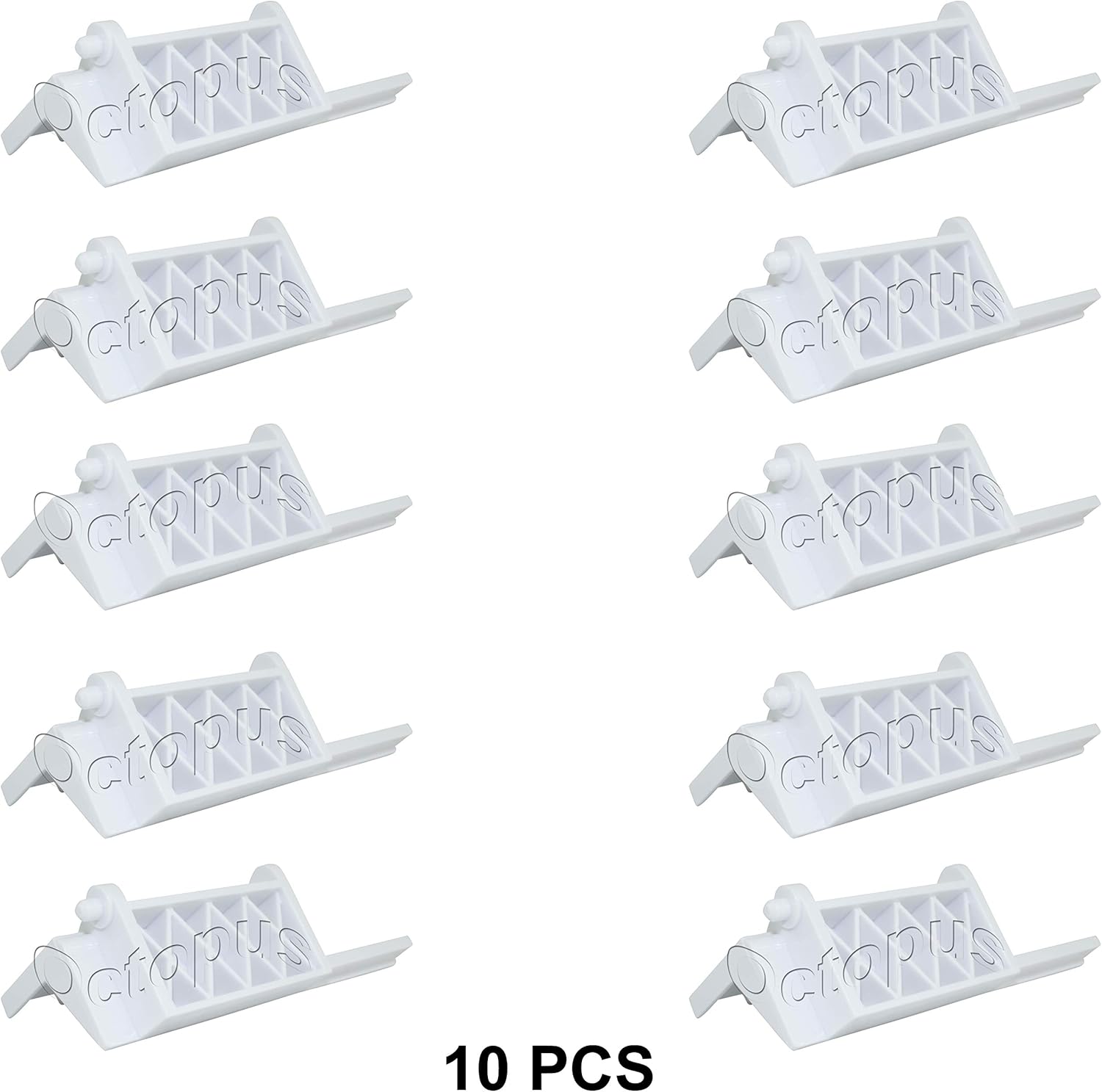 10PCS Microwave Door Latch Bracket for Whirlpool KITCHENAID PS972837 WP8205451 8205451
