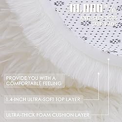 OLANLY 5x8 Machine Washable Large Area Rugs for