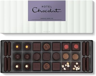 Hotel Chocolat Serious Dark Fix Sleekster 29 Dark Chocolates 305g