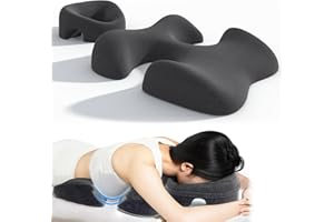 KONOVOLY Breast Pillow and Face Down Pillow for Massage Set, Women's Massage Bolster Sleeping for Bed with Non-Slip Bottom, H