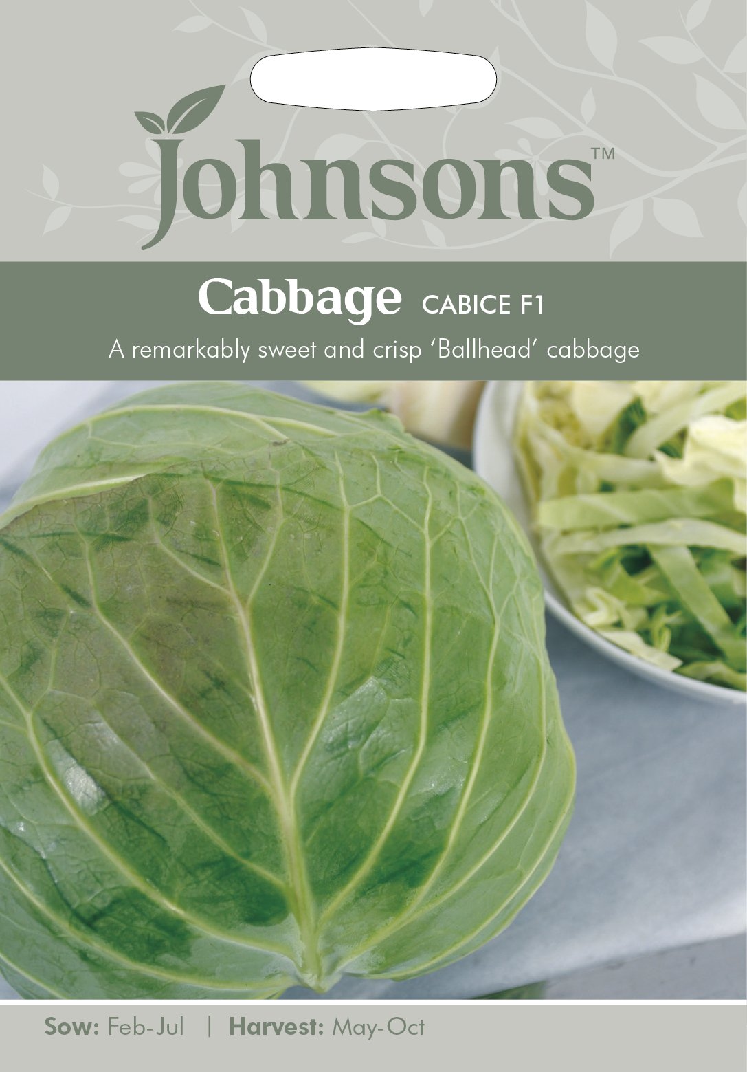 Johnsons 21531 Cabbage Cabbice F1