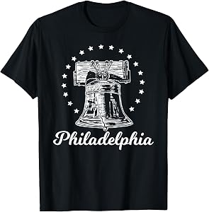 Philadelphia Novelty Liberty Bell T-Shirt Small