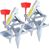 Mole Traps, 2 Pack Scissor Mole Trap with Rust-Proof Steel &amp; High-Resilience Spring, Reusable Outdoor Mole Killer for Lawn, Garden &amp; Farm, One-Step Setup, Quick Capture Gopher &amp; Vole Trap
