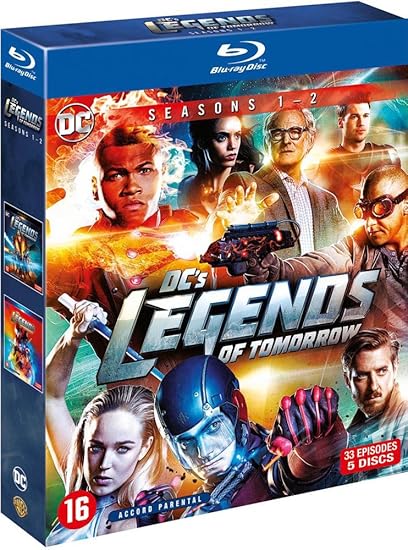 Coffret dc legends of tomorrow, saisons 1 et 2, 33 épisodes [FR Import]