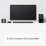 Sony HT-S40R 5.1ch 600W Soundbar with Subwoofer and Wireless Rear Speakers view 2
