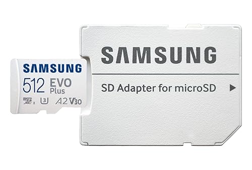 Samsung 512GB EVO+ Micro SD Memory Card for Samsung Phone Works