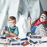 Vanplay 52 Pcs Kids Tool Set with Drill, Toolbox, Belt & Safety Goggles view 6