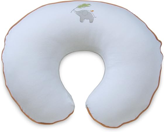 Boppy Pillow Slipcover Organic Elephant Gray Amazon Co Uk Baby