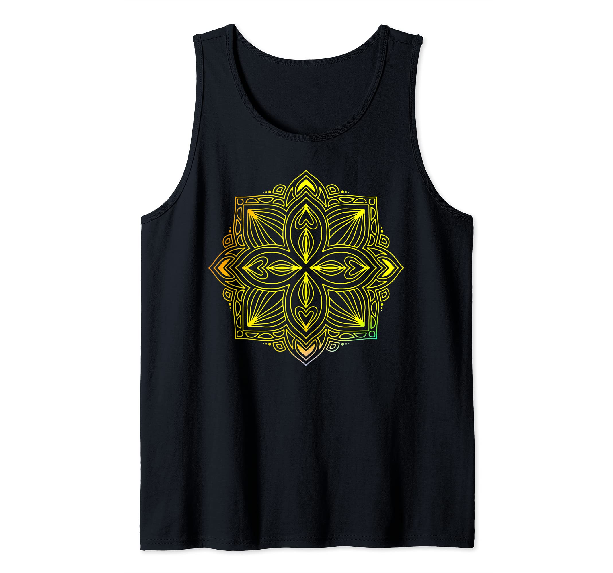 Mandala Light Burst Tank Top